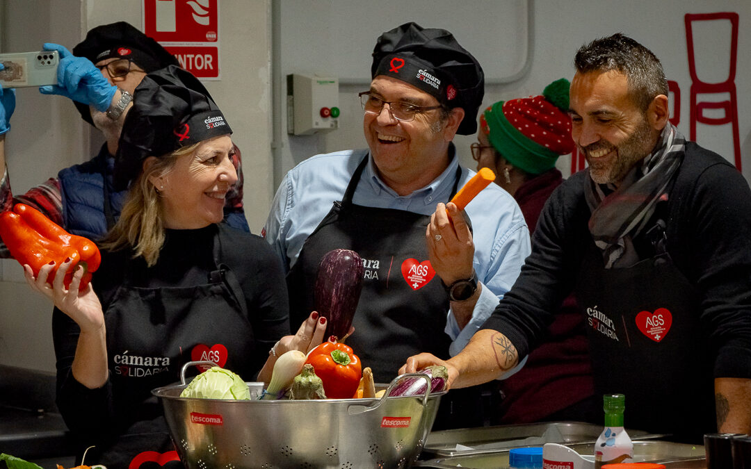 De los fogones al corazón: Exposervi participa con Pablo Alcalde en Alicante Gastronómica Solidaria