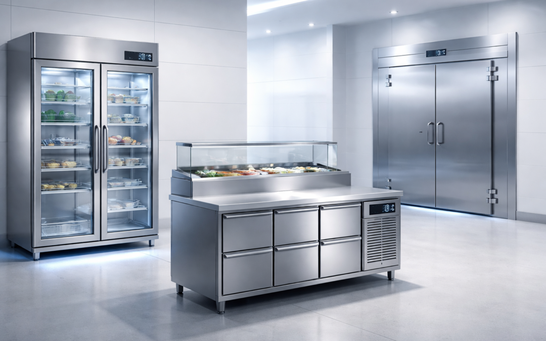 Diferencias entre armario refrigerado, mesa fría y cámara frigorífica