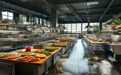 Equipamiento hostelería para colectividades: comedores, hospitales y colegios