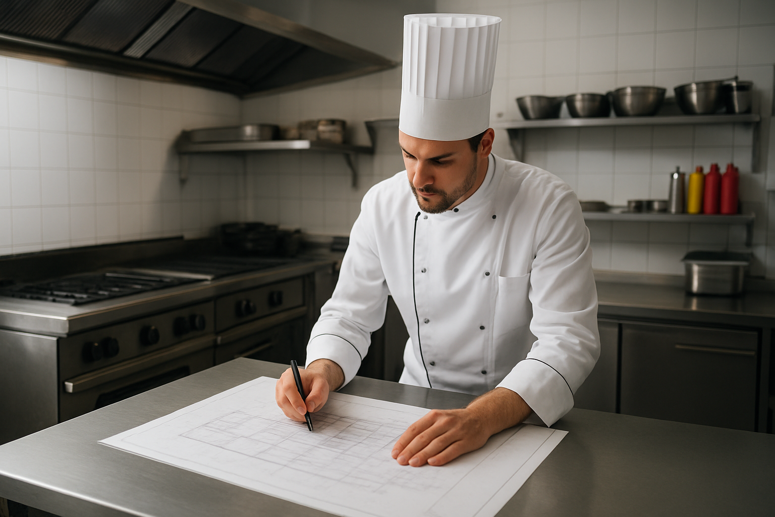 Cómo planificar la cocina de tu restaurante antes de comprar ningún equipo - 3 planificación cocina profesional - imagen 3